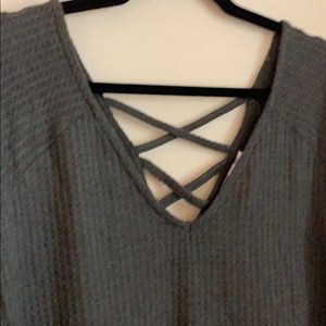 ***Mama Discount*** Motherhood waffle knit tunic